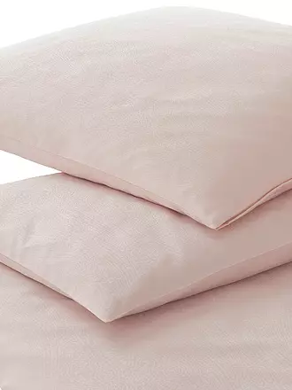 ELEGANTE | Damast Bettwäsche PAISLEY 70x90cm/140x200cm Rose | 